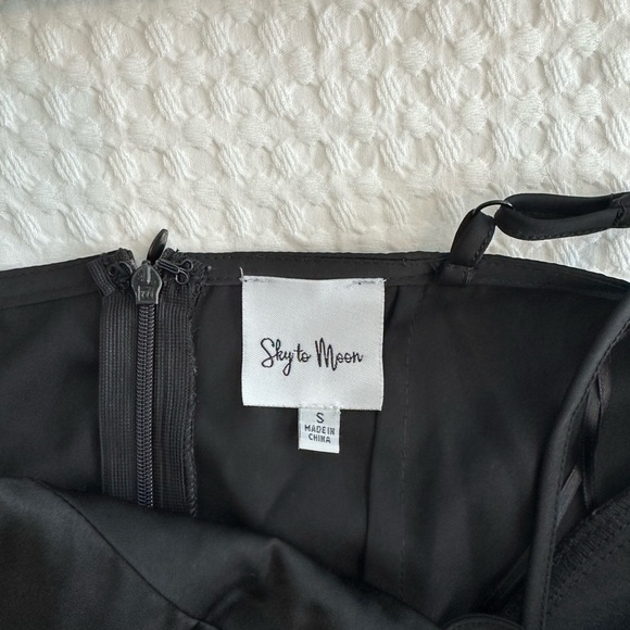 Black Mini Dress - Picture 3 of 3